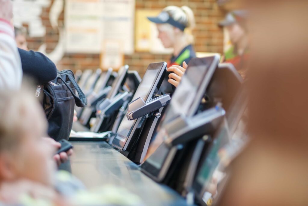 fast food terminals